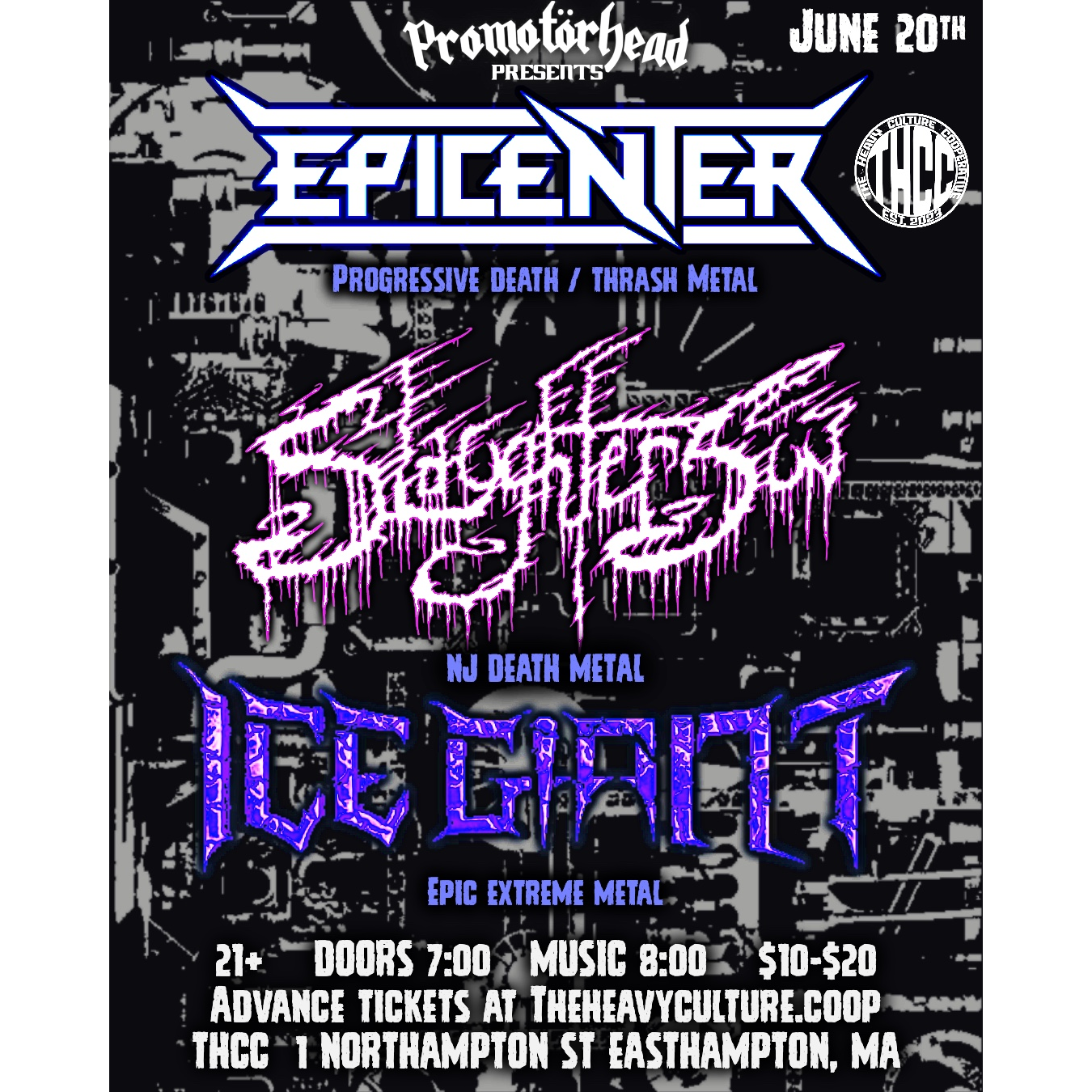 Epicenter / Slaughtersun / Ice Giant