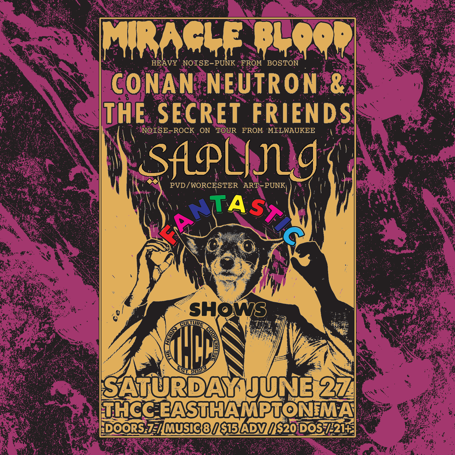 Miracle Blood / Conan Neutron & The Secret Friends / Sapling