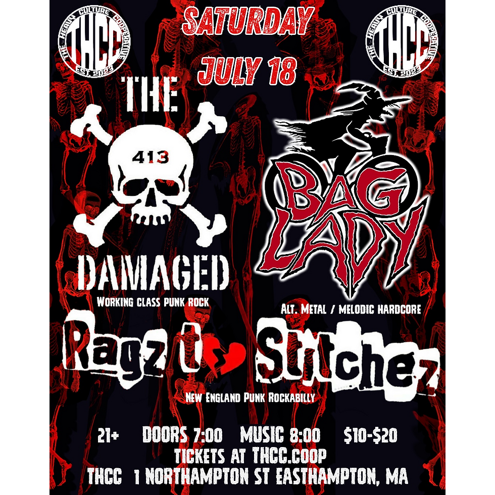 The Damaged / Bag Lady / Ragz To Stitches