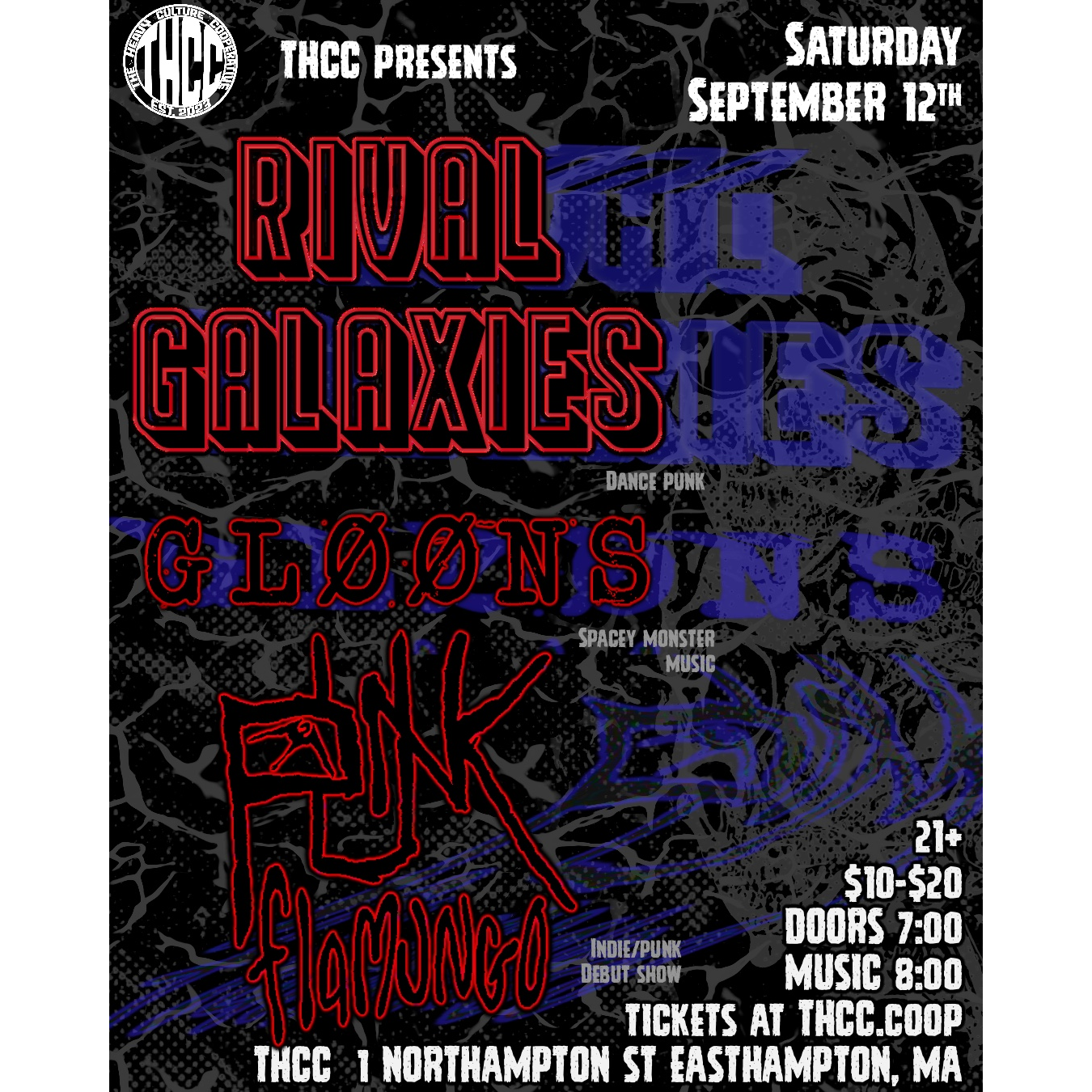 Rival Galaxies / Gloons / Punk Flamungo