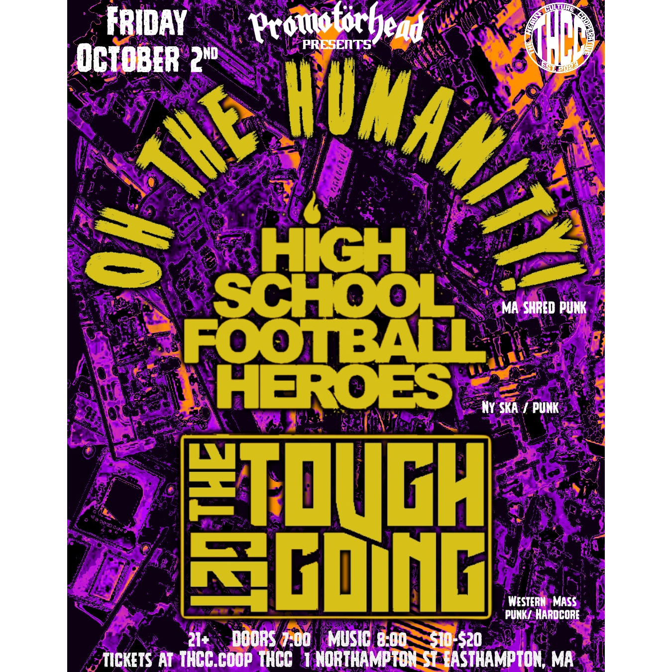 Oh The Humanity / High School Football Heroes / The Tough Get Going