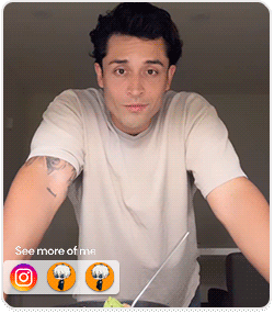 Clikergif Fabianfnoriega | GIf/Meme con enlaces de perfiles y videos de instagram y tiktok