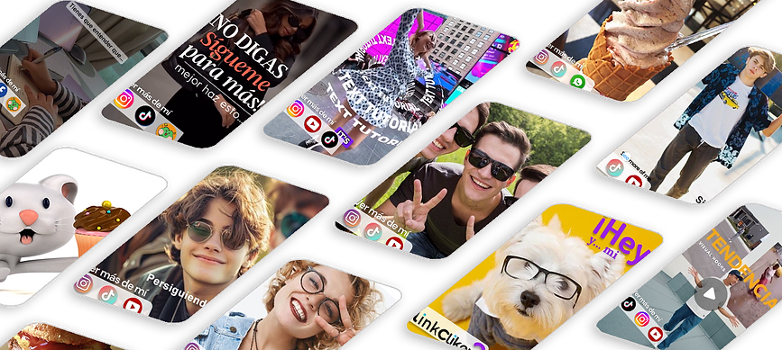 Clikergif | Un Gif o Meme interactivo con enlaces que comparte varios links clicables