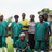 This image was taken on the grounds of Kagadi Hospital, in the Kibaale District of Uganda, during that nation’s July - August 2012, Ebola outbreak. Dressed in their green-colored scrubs, and white rubber boots, these were members of the hospital staff, who had stopped to pose for this quick portrait. Note the somber expressions each staff member displayed, reflecting the seriousness of their plight. According to the World Health Organization (WHO), it was inside the Kibaale District that the 2012, Ugandan Ebola outbreak began.