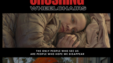 February Showings of Crushing Wheelchairs: Houseless People Create a movie about Homelessness