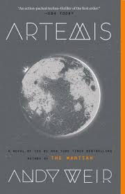 Artemis by Andy Weir cover art