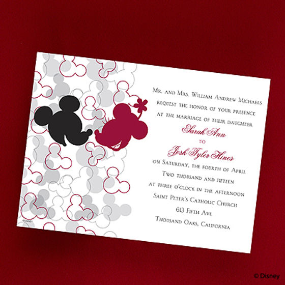 Disney Wedding Invitations