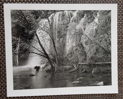 Waterfall, USA, 4x5 film, Nagaoka camera_edited