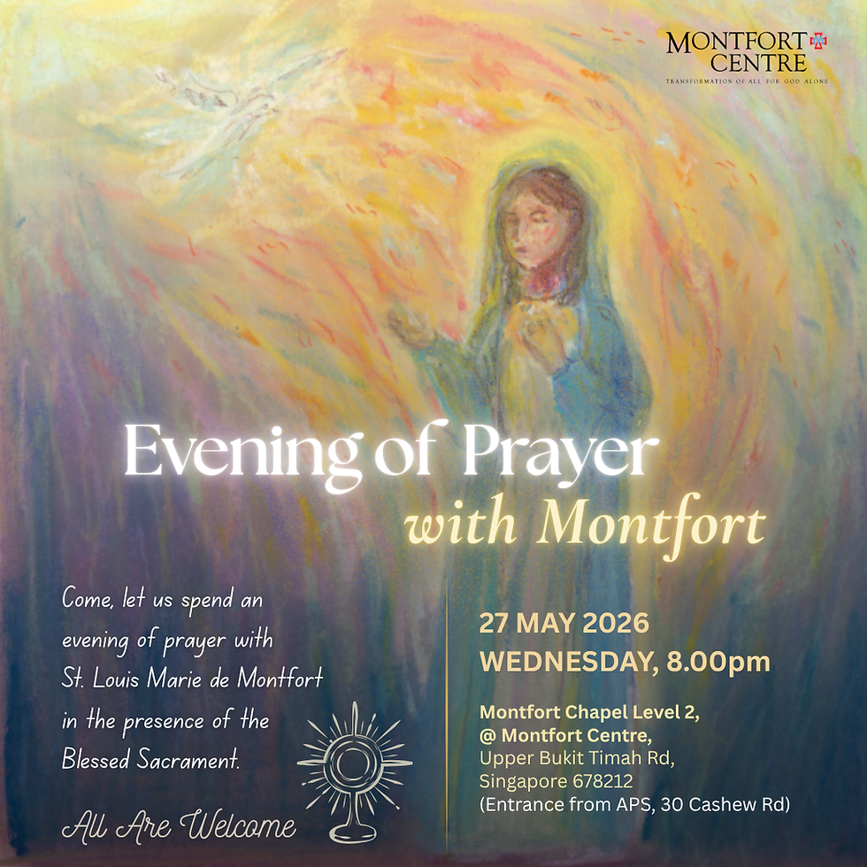 Evening of Prayer with Montfort - 27 May 2026
