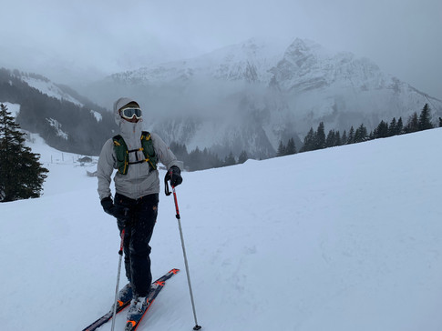 Ski-mountaineer in the making