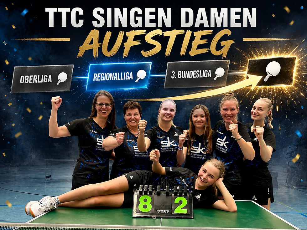 Saisonrückblick: Damen steigen in die Regionalliga auf!