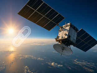 Blockchain Meets Satellite Internet for a Verifiable Global Connection
