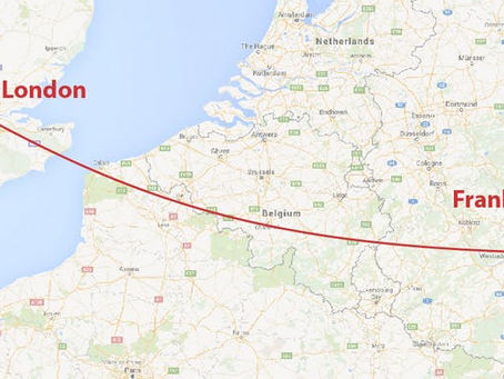 Da Londra a Francoforte, viaggio di sola andata