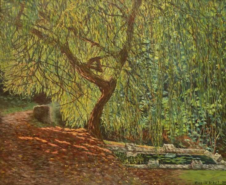 Le saule et le petit moulin