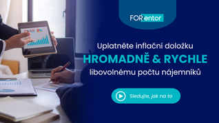 Inflační doložka: S FORrentorem ji uplatníte na pár kliknutí