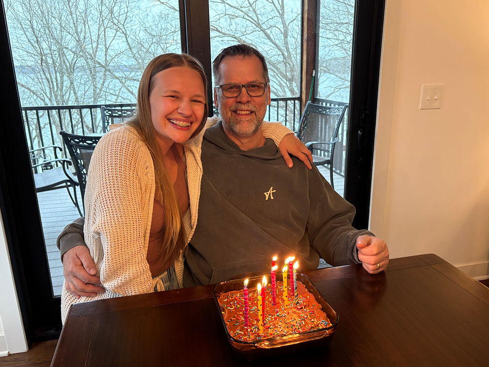April is a big birthday month for our family. Kyle turned 60 & Kiana turned 30! Yikes.