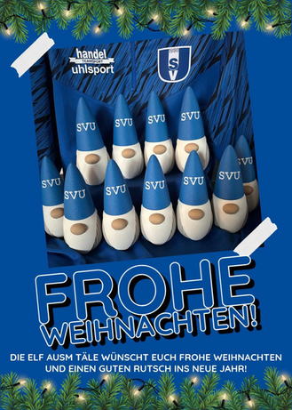 Frohe Weihnachten und einen guten Rutsch