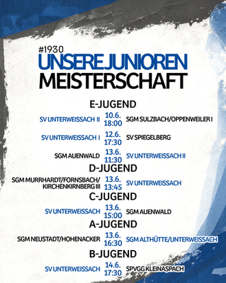 VORSCHAU UNSERER JUNIOREN 🔵⚪️