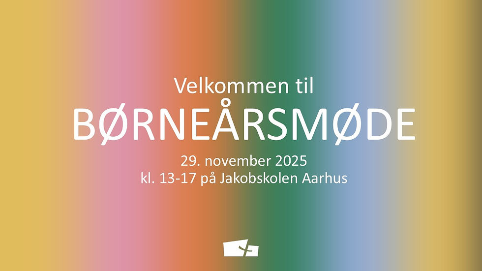 Årsmøde og årsfest - Børn (0-17 år)