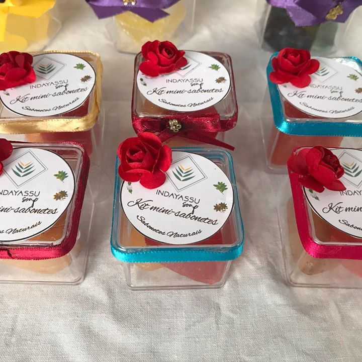 Miniatura: Kit de Mini sabonetes (Caixinha Acrílico) - 50 unidades