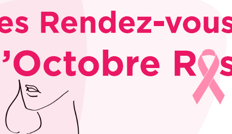 Octobre Rose : des rendez-vous pour s’informer et échanger