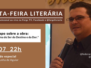 O problema do ser, do destino e da dor será a obra tema da Sexta-Feira Literária desta semana