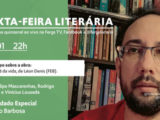 Sexta-feira Literária traz reflexões sobre a primeira obra de Léon Denis