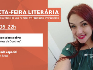 "As Meninas da Doutrina" será a obra tema da Sexta-Feira Literária desta semana