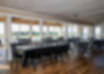 Indoor seating at Dockside at Wrightsville Beach NC