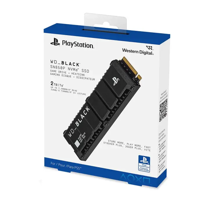 WD_BLACK SN850P NVMe SSD for PS5 consoles - 2TB