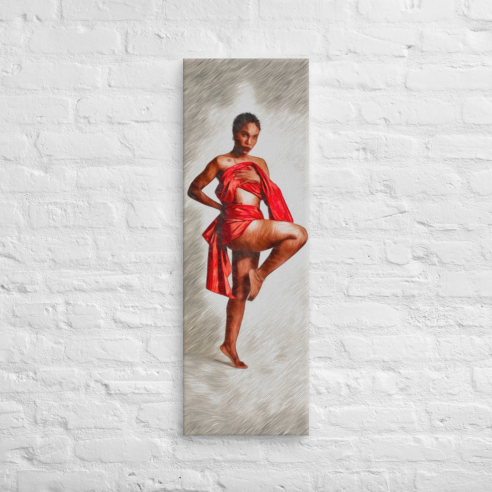Thumbnail: "Draped In Red" Canvas