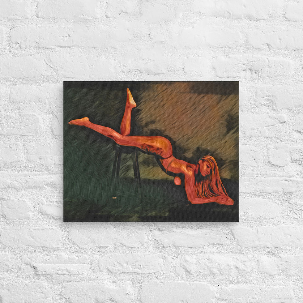 Thumbnail: "Art In The Curve" Canvas