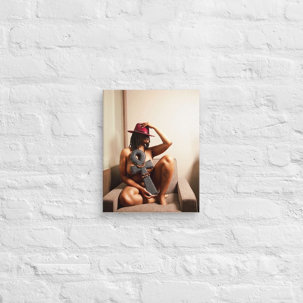 Thumbnail: "Ankh of HER" Canvas