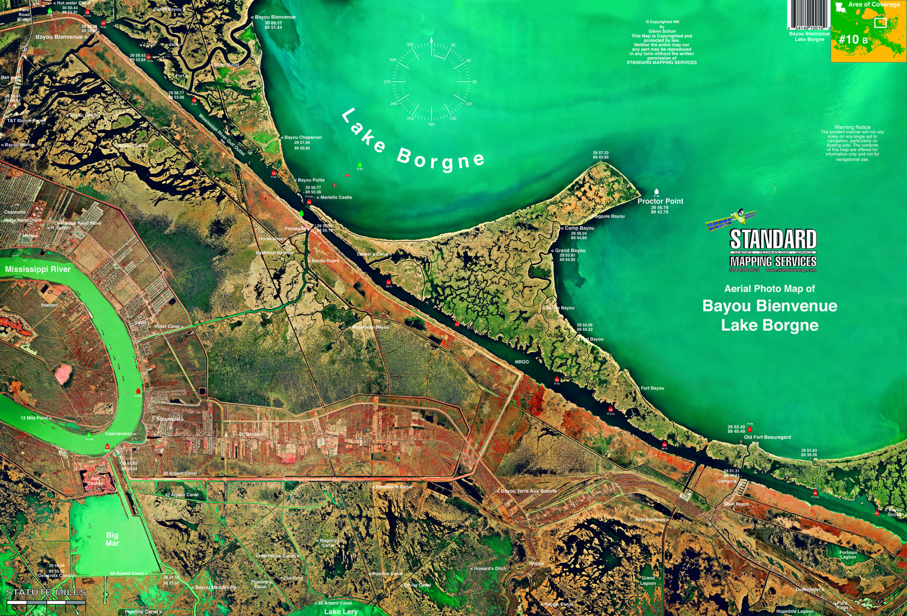 SM010 Bayou Bienvenue/Lake Borgne