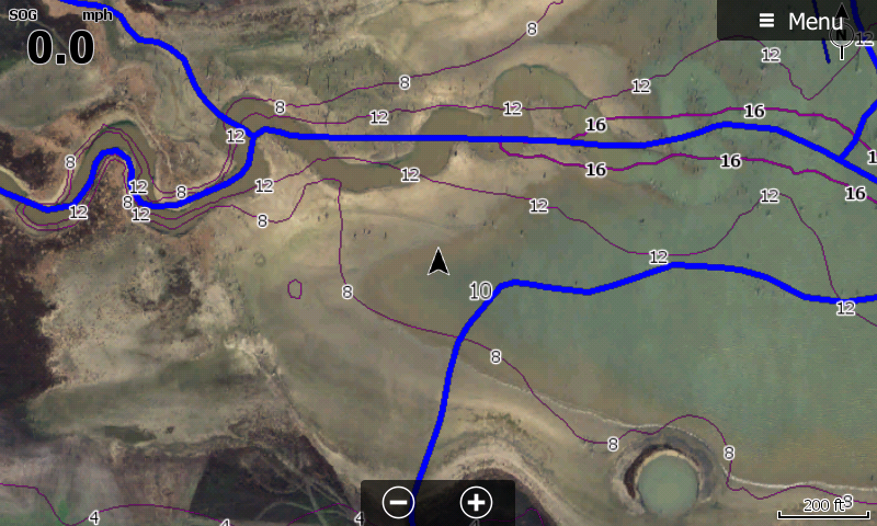 Richland Chambers Lake Activity Map