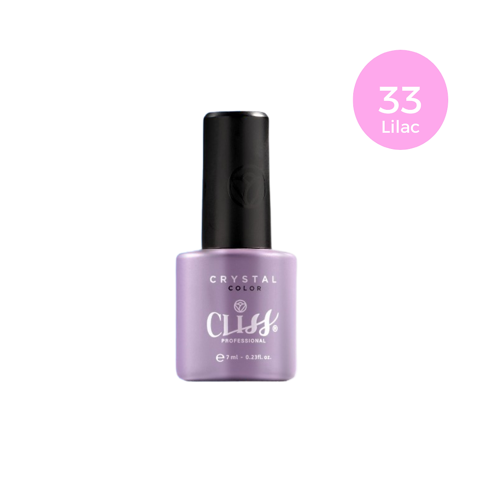 Semipermanente Crystal Color 7ml - 33 Lilac