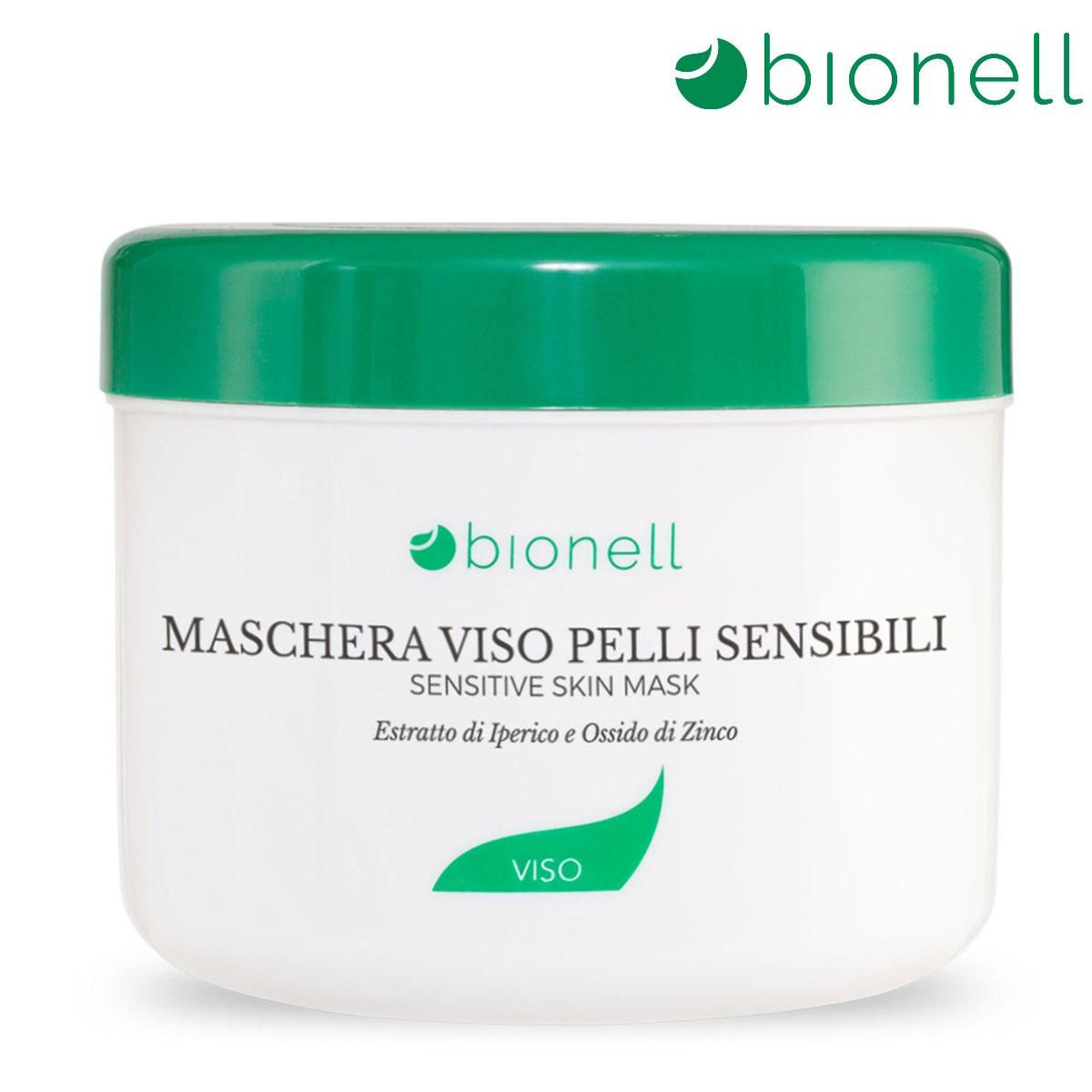 Maschera Viso Pelli Sensibili 500 ml Bionell