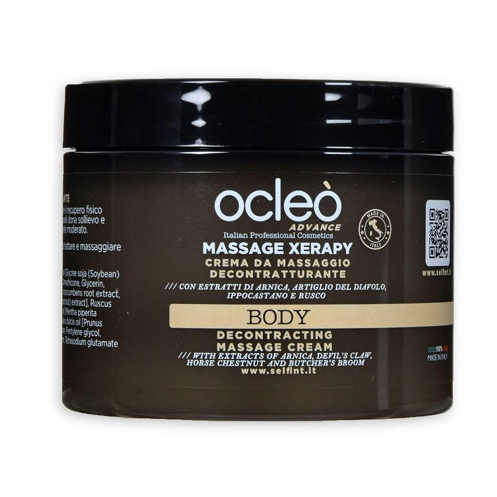 crema massaggio decontratturante ocleo massage xerapy professionale crema arnica artiglio del diavolo massaggi muscolari este