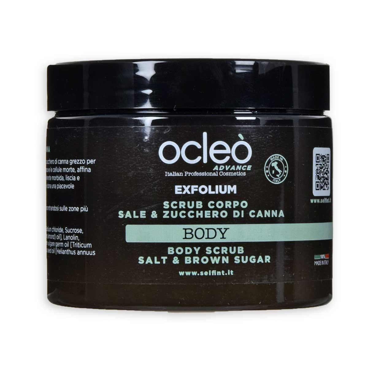 scrub corpo ocleo exfolium sale e zucchero professionale scrub esfoliante corpo con sale marino e zucchero di canna trattamen