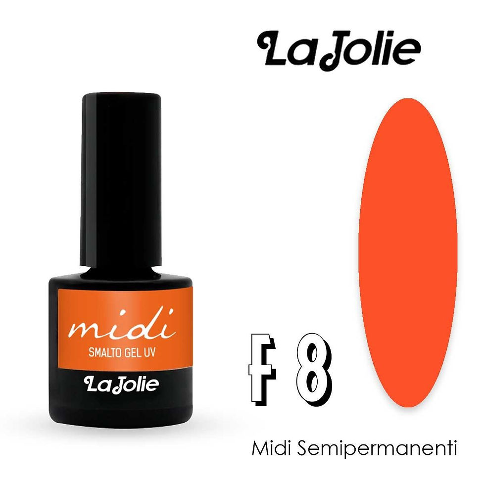 la jolie semipermanente f8 7 ml smalto gel semipermanente f8 la jolie colore f8 professionale per unghie smalto gel soak off