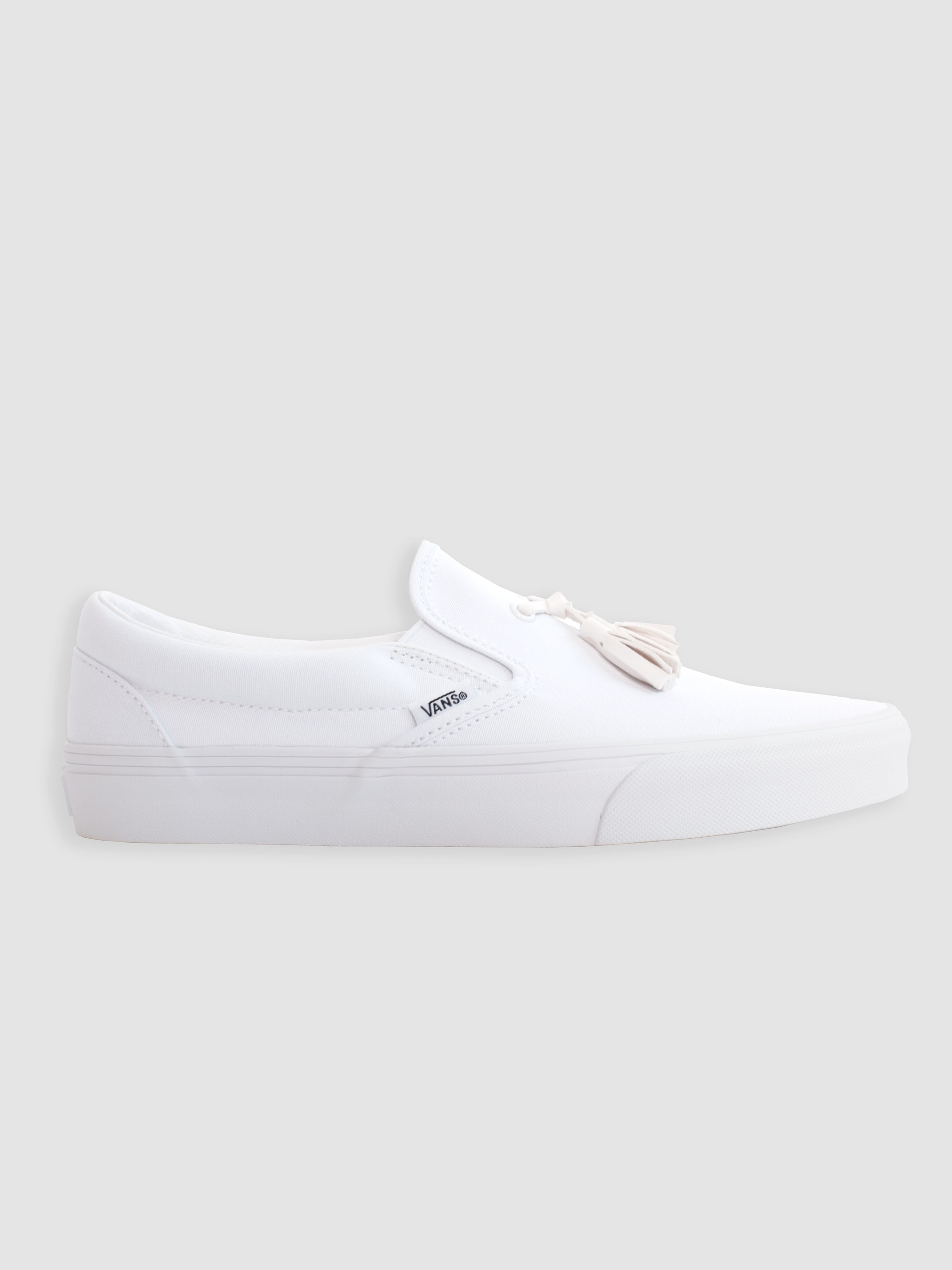 TASSEL SLIP-ON WHITE