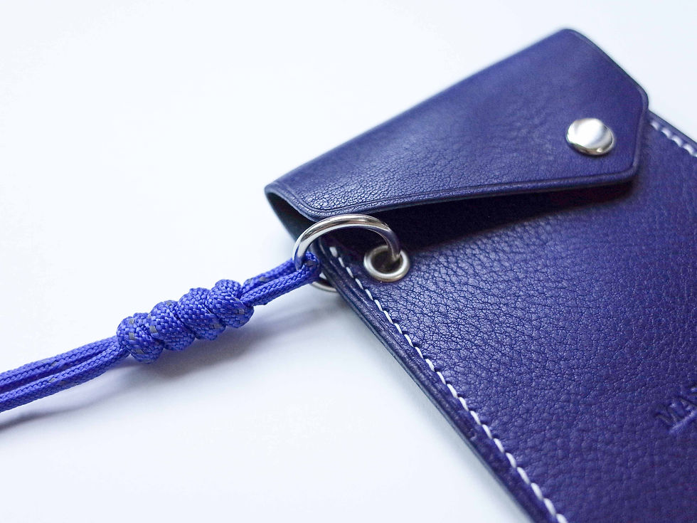 Thumbnail: LANYARD SLING WALLET ANGLED