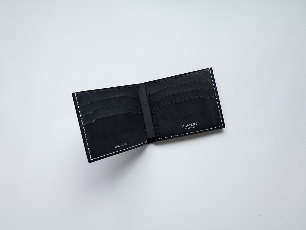 Thumbnail: CLASSIC BI FOLD WAXED WALLET COINCASE
