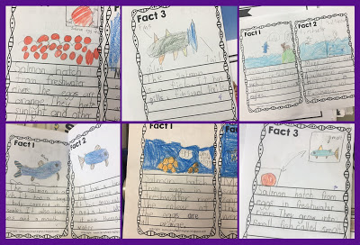 I like to try to combine Language Arts with Science whenever I can. That's why I came up with my Non-Fiction Animal research units for Primary classrooms.