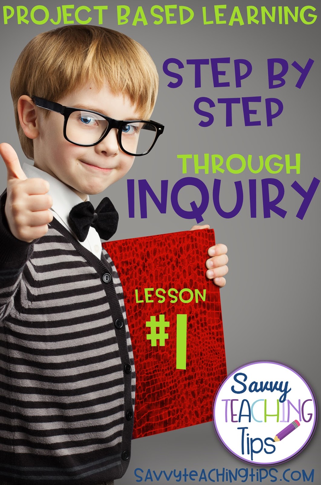 Inquiry Based Learning.  Here is a free step by step guide to teaching with inquiry.