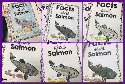 I like to try to combine Language Arts with Science whenever I can. That's why I came up with my Non-Fiction Animal research units for Primary classrooms.