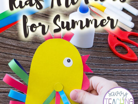 10 Simple End of the Year Art Activities for Elementary Students