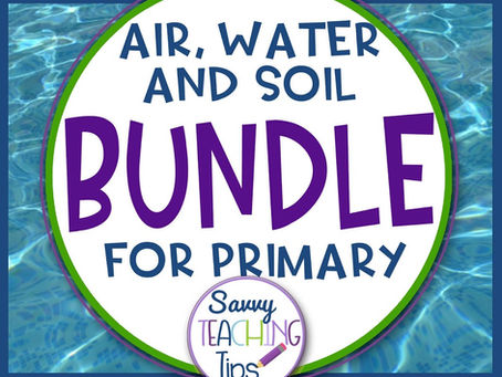 A bundle for teaching about Air, Water, and Soil
