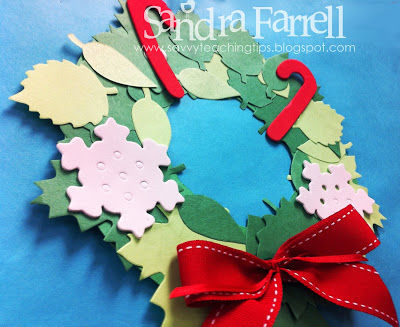 Quick and easy wreath