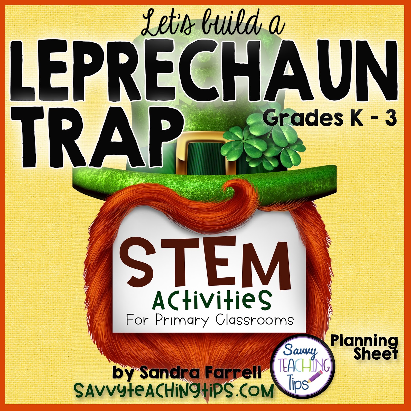 Our favorite leprechaun trap ideas and a free printable STEM planning sheet for kids.